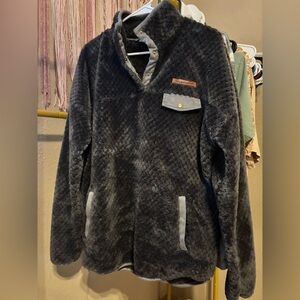 Simply Southern Charcoal Quilted Pullover